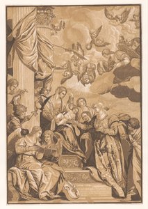 Mariage de sainte Catherine - John Baptist Jackson
