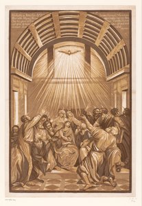 La Pentecôte (Kunstwerken van Venetiaanse meesters, Opera selectiora) - John Baptist Jackson