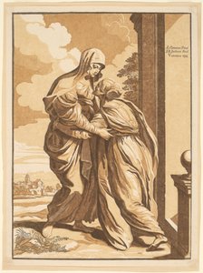 La Visitation - John Baptist Jackson, after Annibale Carracci