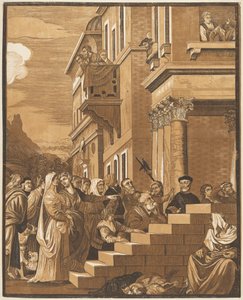 Présentation de la Vierge au Temple (panneau central)