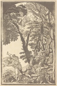 La Mort de Saint Pierre Martyr - John Baptist Jackson after Titian