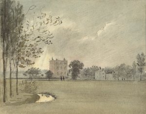 Les prés de Christ Church, 6 mai 1788 - John Baptist Malchair