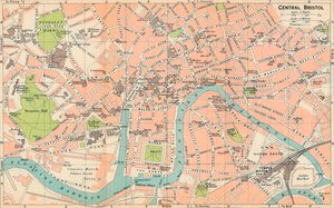 Centre de Bristol, 20ème siècle - John Bartholomew