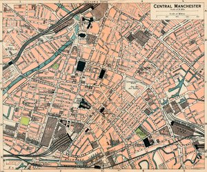 Centre de Manchester, XXe siècle - John Bartholomew