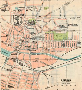 Lincoln, 20e siècle - John Bartholomew