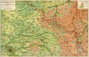 La France du Nord illustrant la campagne de l