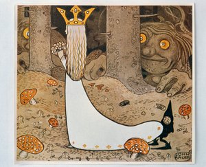 La princesse et le troll. De Bland Tomtar och Troll, 1913
