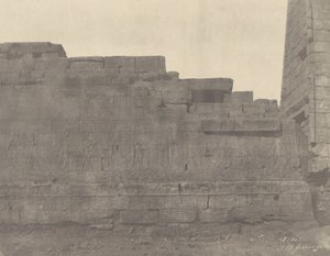 Karnak, Temple au Sud de la Salle Hypostyle, Mur du Sud (Face Extérieure) - John Beasly Greene