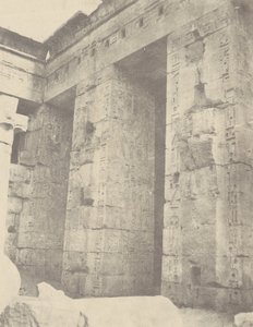 Médinet Habou, Palais de Ramsès II 2de Cour, Côté Est - John Beasly Greene