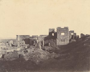 Médinet Habou. Vue prise de l