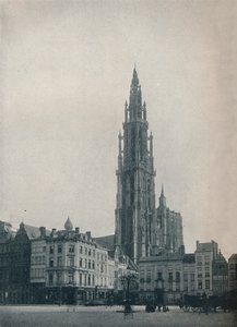Cathédrale Notre-Dame, Anvers, Belgique, vers 1900 - John Benjamin Stone