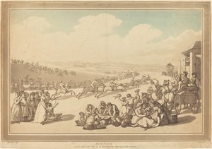 Course - John Bluck after Thomas Rowlandson