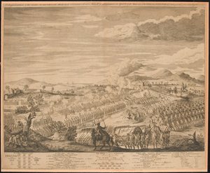 ?Représentation de la bataille sur Drunmossie [sic] Moor près de Culloden?, 16 avril 1746 - John Bowles