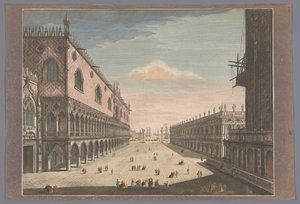 Vue de la place Saint-Marc à Venise - John Bowles