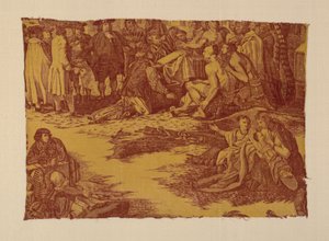 Fragment intitulé "Traité de William Penn avec les Indiens".