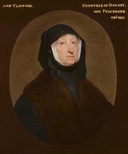 Lady Ann Clifford, comtesse de Dorset et de Pembroke (d.1675) - John Bracken