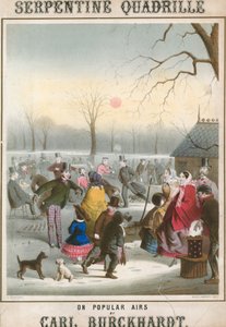 Partition musicale pour Serpentine Quadrille sur des airs populaires par Carl Burckhardt - John Brandard