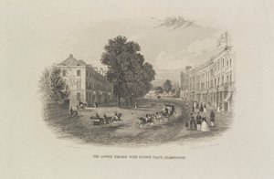 La Parade Inférieure avec Euston Place, Leamington - John Brandard
