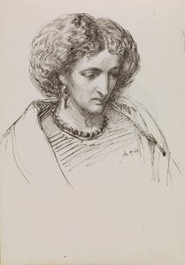 Croquis de portrait en buste d