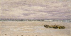 Kennack Sands, Cornwall, à marée basse, 1877