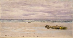 Kennack Sands, Cornwall, à marée basse - John Brett