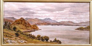 Regardant hors de Loch Corrie, 27 août 1885 - John Brett