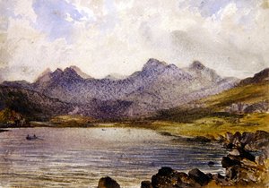 Près de Llyn Crafrant, Pays de Galles - John Brett