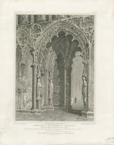 Cathédrale de Lichfield - Porte ouest - John Britton
