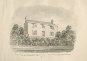 Village de Baswich - maison de John Stevenson Salt, Esq. - John Buckler