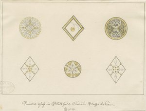Église de Blithfield - Vitrail - John Buckler