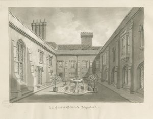 Blithfield Hall - Cour - John Buckler