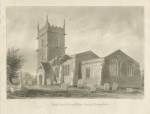 Église de Blore - John Buckler