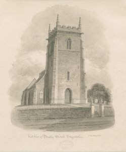 Église de Bradley - John Buckler