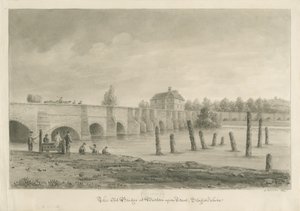 Burton-upon-Trent Pont et Ville - John Buckler