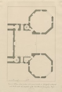 Église du château - Château de Stafford - John Buckler