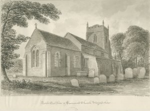 Église de Caverswall - John Buckler
