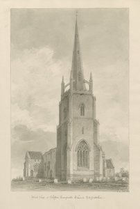 Église de Clifton Campville - John Buckler
