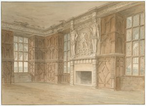 Derbyshire - Hardwick Hall [Ancien] - Intérieur de la salle