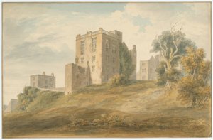 Derbyshire - Hardwick Hall [Ancien] - Restes - John Buckler