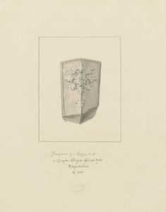 Église de Drayton Bassett - Couvercle de cercueil - John Buckler