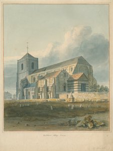 Essex - Abbaye de Waltham, 1802 - John Buckler