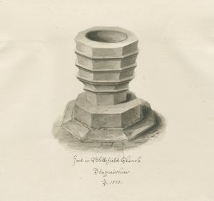 Fonts baptismaux dans l