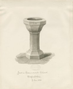 Fonts baptismaux dans l