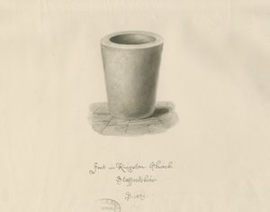 Fonts baptismaux dans l