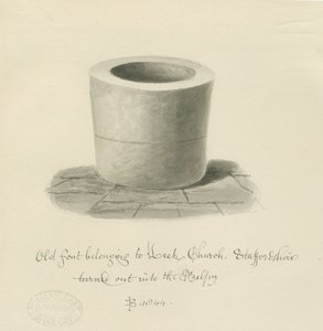 Fonts baptismaux dans l