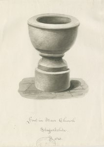 Fonts baptismaux dans l