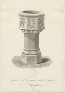Fonts baptismaux dans l