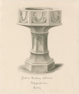 Fonts baptismaux dans l