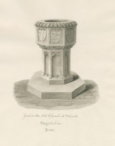Fonts baptismaux dans l