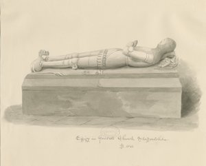 Église de Gnosall - Effigie - John Buckler
